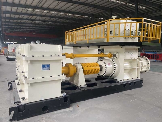 Máy đùn gạch đất sét chân không tự động Hiệu quả cao Vận hành đơn giản