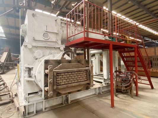Toàn bộ tự động tùy chỉnh chân không Extruding bùn đất sét gạch làm máy