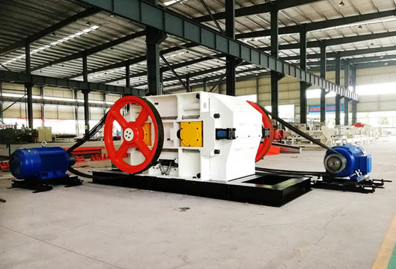 Máy nghiền máy lăn bằng thép GS1210 Máy nghiền mịn để làm gạch đất sét