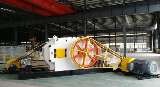 Máy nghiền máy lăn bằng thép GS1210 Máy nghiền mịn để làm gạch đất sét