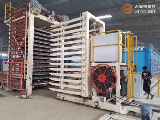 Dây chuyền sản xuất máy làm gạch đất sét bùn 2.5 ~ 2.8MPa Áp suất đùn
