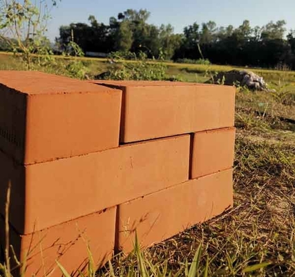 Dây chuyền sản xuất máy làm gạch đất sét bùn 2.5 ~ 2.8MPa Áp suất đùn