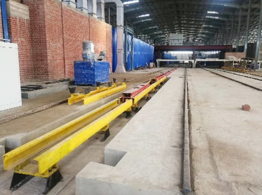 Dây chuyền sản xuất gạch đất sét tự động Máy chạy xe đẩy thủy lực