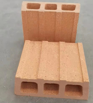 Vật liệu gạch chịu lửa đất sét đỏ Áp suất thủy lực tùy chỉnh