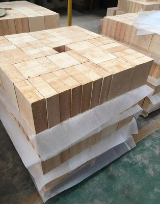 Vật liệu gạch chịu lửa đất sét đỏ Áp suất thủy lực tùy chỉnh