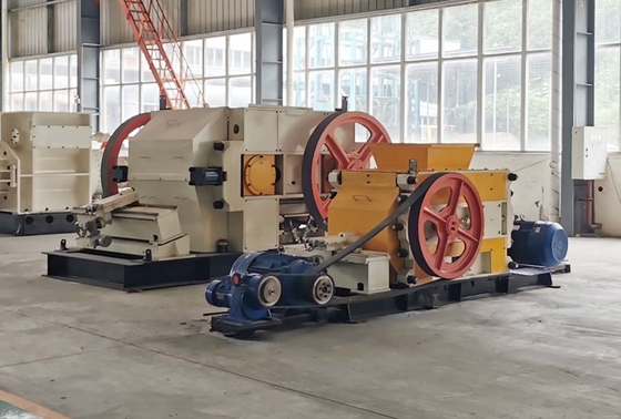 Thiết bị chế biến khoáng sản gạch đất sét Máy nghiền đôi Con lăn mịn