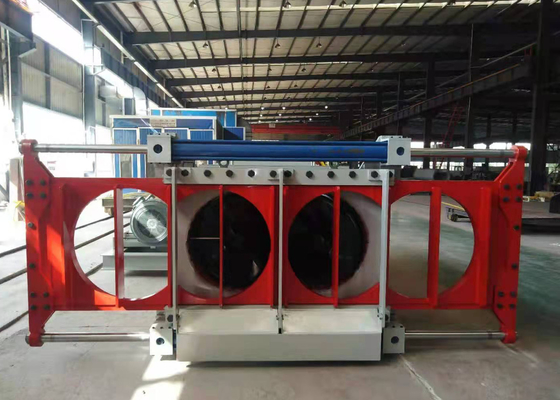 Màn hình lọc Thiết bị trộn trục đôi 45-50m3 / giờ TWJH550