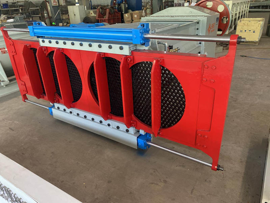 Máy trộn trục kép Máy khuấy trộn Máy đùn màn hình phía trước 8900kg