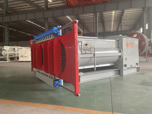 Máy trộn trục kép Máy khuấy trộn Máy đùn màn hình phía trước 8900kg