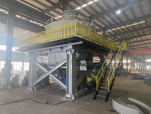 Máy chế biến khoáng sản tự động Sản xuất gạch Máy nghiền chảo ướt