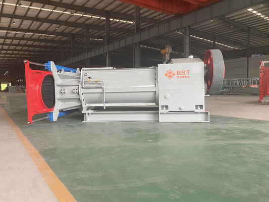 Máy trộn trục kép 50-130 T / H Thiết bị xử lý nguyên liệu thô phía trước