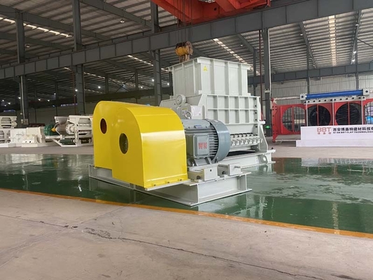 Máy nghiền cuộn có răng kép 30-70m3 / H Động cơ AC Máy chế biến nguyên liệu thô