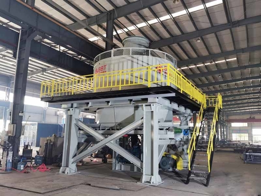 Nghiền vật liệu Máy nghiền chảo ướt cho dây chuyền làm gạch đất sét