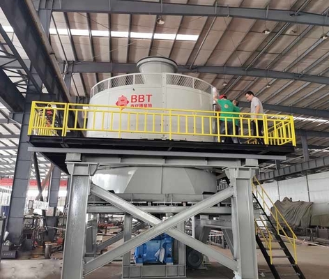 Nghiền vật liệu Máy nghiền chảo ướt cho dây chuyền làm gạch đất sét