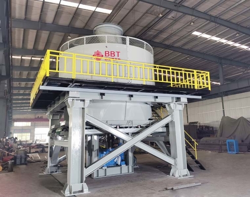 Dây chuyền sản xuất gạch Máy nghiền chảo ướt 65200kg Trọng lượng tùy chỉnh