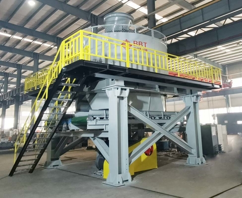 Máy nghiền chảo ướt nhỏ gọn hoàn toàn tự động cho thiết bị làm gạch