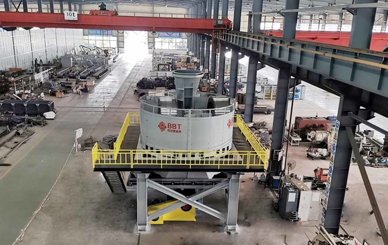 Máy nghiền chảo ướt công suất lớn / Máy mài vàng cho vật liệu đất sét