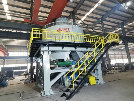 Máy nghiền chảo ướt nhỏ gọn hoàn toàn tự động cho thiết bị làm gạch
