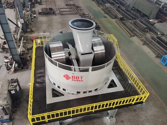 Nhà máy mài ướt tùy chỉnh Trọng lượng 65200kg cho dây chuyền sản xuất gạch đất sét