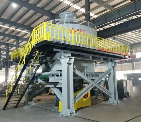 Máy nghiền chảo ướt nhỏ gọn hoàn toàn tự động cho thiết bị làm gạch