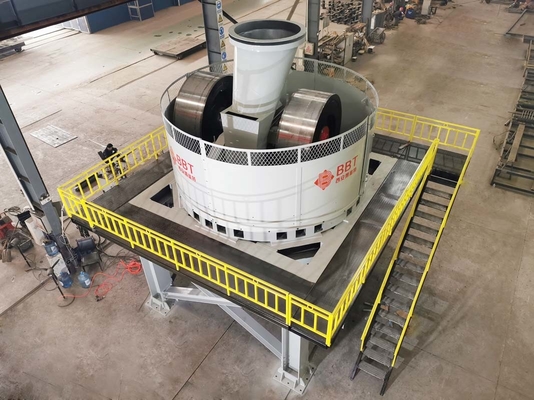Máy nghiền chảo ướt 45-60 M³ / H cho dây chuyền làm gạch đất sét Máy nghiền