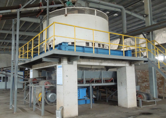 Máy nghiền chảo ướt nhỏ gọn hoàn toàn tự động cho thiết bị làm gạch