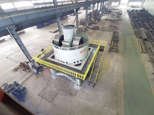 BBT Clay Brick Wet Pan Mill / Wet Grinding Mill cho nhà máy làm gốm khối gốm rỗng