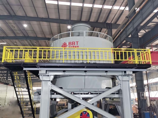 Máy nghiền chảo ướt 30-70 tấn / H để làm bentonite Chuẩn bị nguyên liệu thô