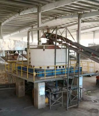 Gạch đất sét Làm gạch ướt Máy nghiền chảo với động cơ điện TWPM185