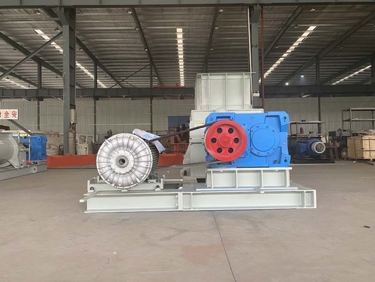 Máy gạch liên kết đất đỏ tự động / Máy nghiền con lăn có răng kép