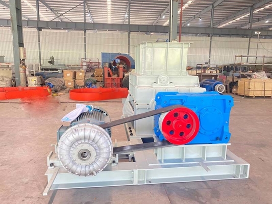 Máy nghiền con lăn răng đôi động cơ AC Công suất 30 - 45 m3 / H Xử lý nguyên liệu thô