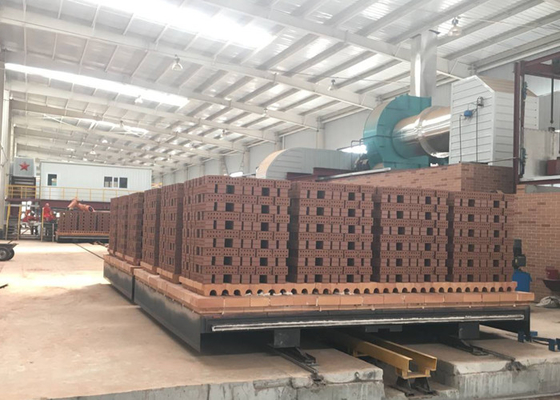 Lò gạch đất sét tuynel lò điện gạch đất sét cho dự án sản xuất gạch đất sét tự động