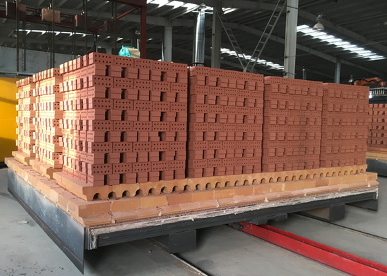 Công nghệ nhà máy lò gạch nung gạch nung đỏ hoàn toàn tự động bằng gạch đất sét nung gạch tuynel ở Bangladesh Ấn Độ