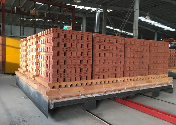 Công nghệ nhà máy lò gạch nung gạch nung đỏ hoàn toàn tự động bằng gạch đất sét nung gạch tuynel ở Bangladesh Ấn Độ