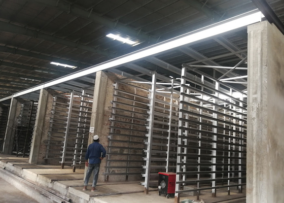 Máy sấy gạch đất sét đỏ tự động Phòng máy sấy một lớp