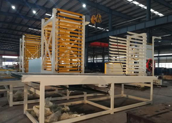 Máy sấy gạch đất sét một lớp Hệ thống xếp dỡ gạch