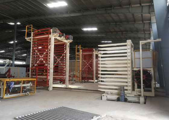 Hệ thống xếp dỡ gạch đất sét hoàn toàn tự động cho máy sấy gạch