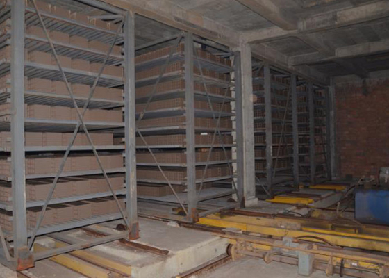 Dây chuyền sản xuất gạch bùn tự động Phòng máy sấy đường hầm ISO9001 Đã được phê duyệt