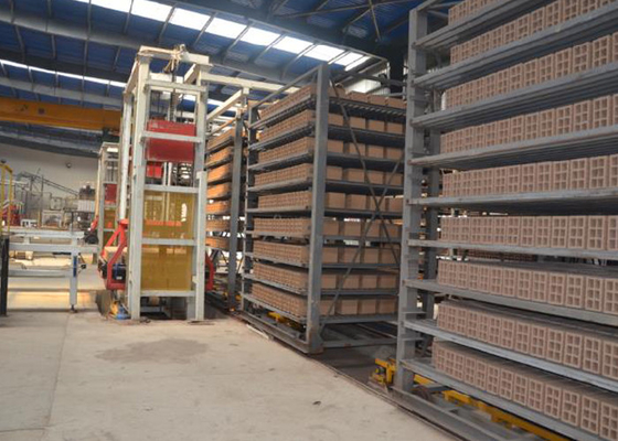Dây chuyền sản xuất gạch bùn tự động Phòng máy sấy đường hầm ISO9001 Đã được phê duyệt