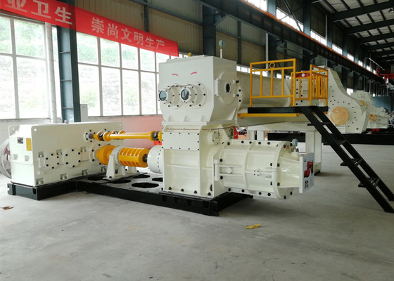 Nhà máy sản xuất khối bán tự động Máy mô hình nhỏ Máy ép chân không cho đất sét bùn đất Fly Ash khối