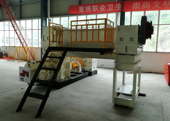 Dây chuyền sản xuất gạch đất sét bùn đất / Máy làm gạch lớp trứng