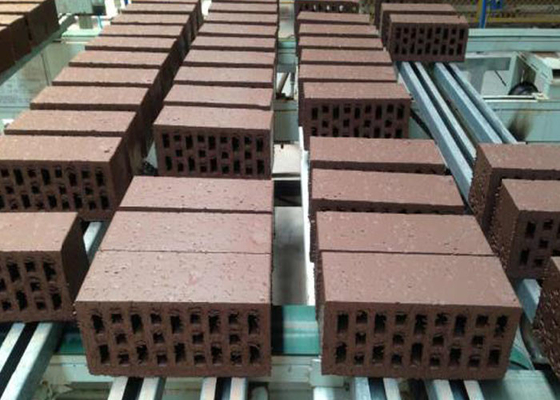 Máy làm gạch đỏ đất sét lồng vào nhau với dự án buồng máy sấy