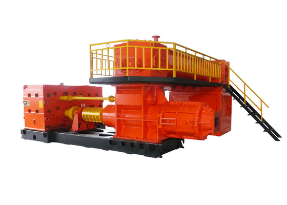 Máy làm gạch đất sét đỏ tự động Máy ép chân không cho sản xuất công suất cao