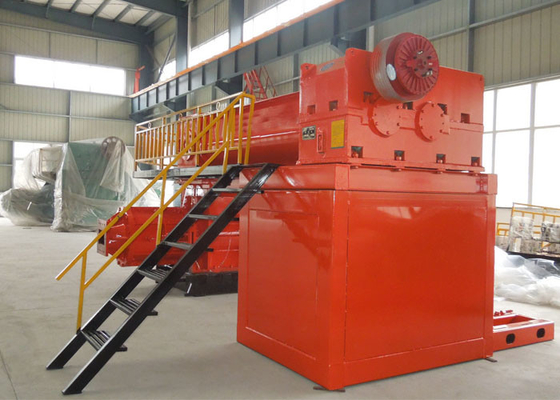 Máy ép thủy lực EV Máy làm gạch tự động Máy đùn chân không