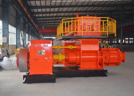 Máy ép thủy lực EV Máy làm gạch tự động Máy đùn chân không