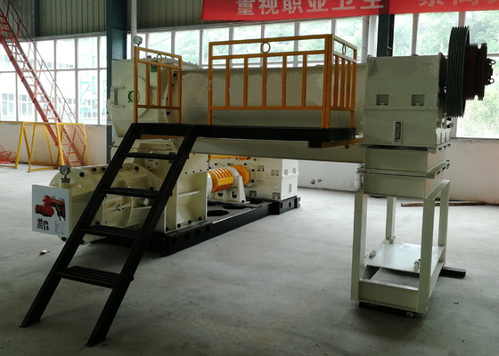 Máy làm gạch tự động bằng tro bay Máy ép đùn đất sét chân không