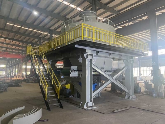 Dây chuyền sản xuất gạch đất sét công suất 40-50 M3 / H Máy nghiền chảo ướt hoàn toàn tự động