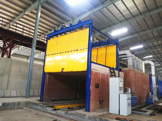 Lò hầm tự động cho quy trình nung gạch trong dây chuyền sản xuất gạch đất sét