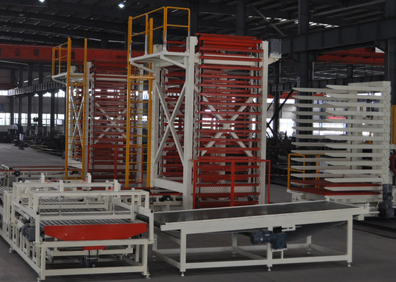 Vật liệu Máy hệ thống xếp dỡ tự động hoàn toàn cho dây chuyền làm gạch