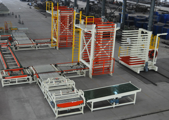 Máy xếp và dỡ gạch đất sét hoàn toàn tự động cho buồng máy sấy gạch